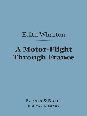 cover image of A Motor-Flight Through France (Barnes & Noble Digital Library)
